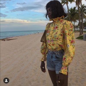 Avavav Firenze floral top